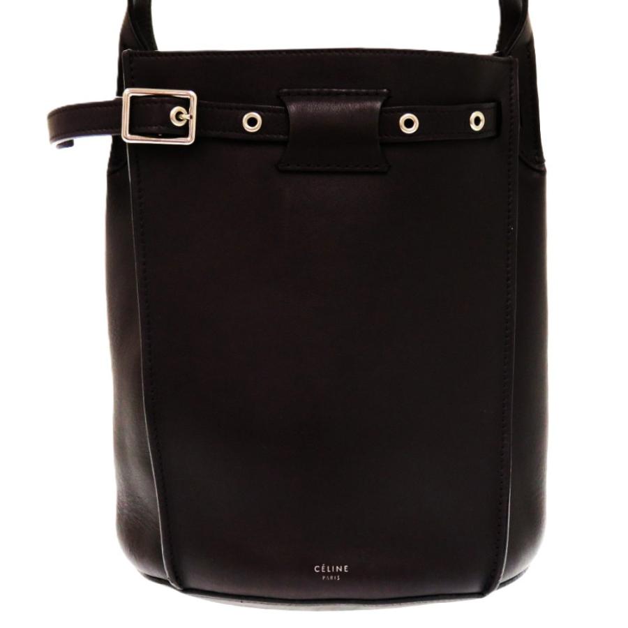 美品✨CELINE セリーヌ ビッグバッグバケット ブラック ショルダーバッグ CELINE（セリーヌ） 美品 ビッグバッグ バケット レザー ブラック 0761