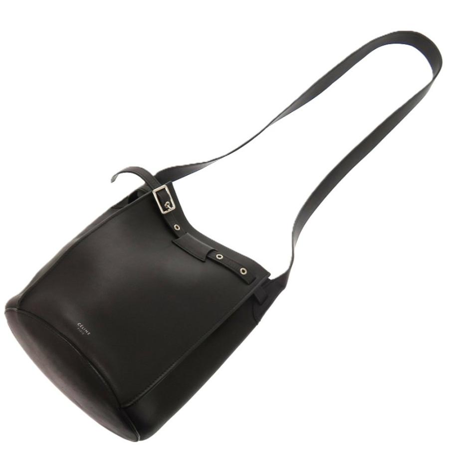 CELINE（セリーヌ） 美品 ビッグバッグ バケット レザー ブラック 0761
