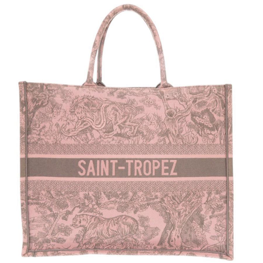 CHRISTIAN DIOR ピンク トートバッグ
