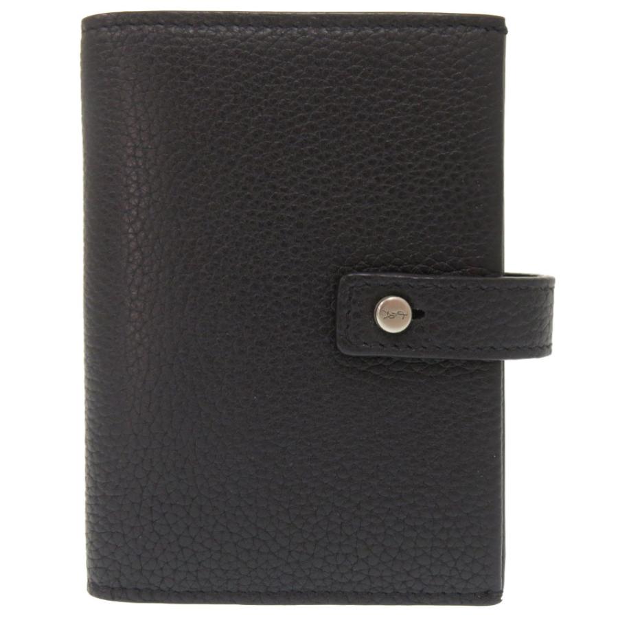 SAINT LAURENT(サンローラン) / 名刺入れ/カードケース/レザー/NVY