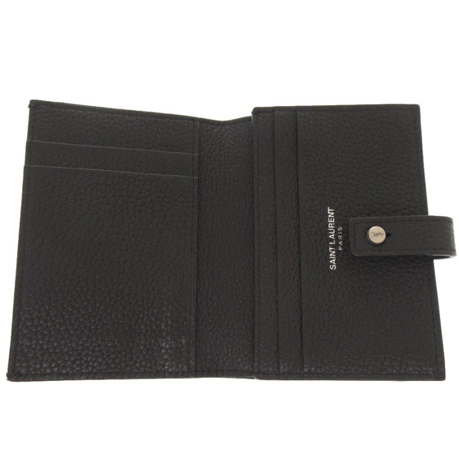 美品 サンローラン パリ サックドジュール レザー ブラック カード  