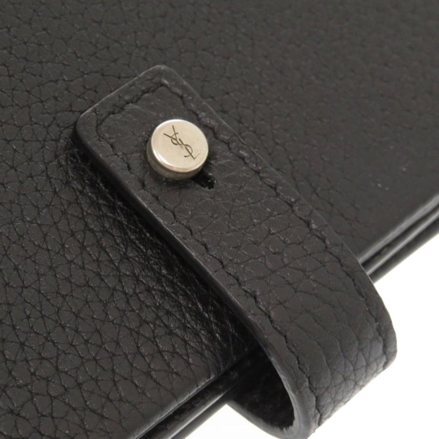 美品 サンローラン パリ サックドジュール レザー ブラック カード  