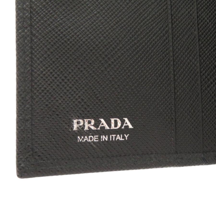 ✨大人気【PRADA プラダ】財布/サフィアーノトライアングル/ブラック/高級 PRADA（プラダ） 未使用品 トライアングルロゴ サフィアーノレザー