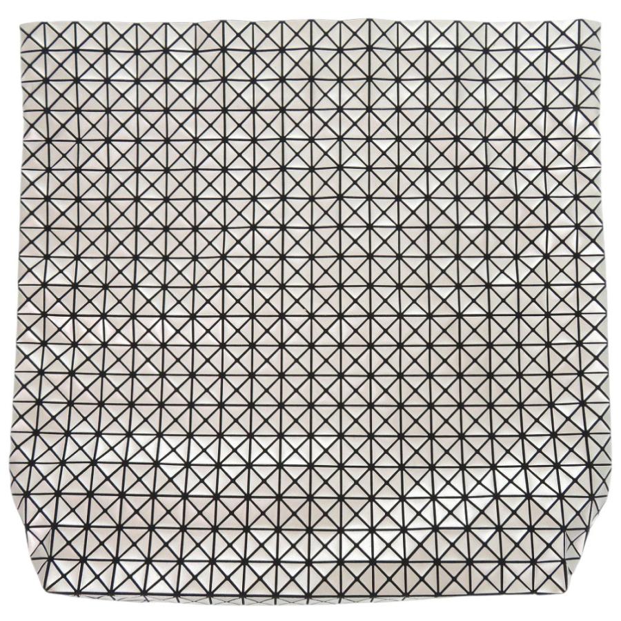 新品同様 イッセイミヤケ バオバオ ポリウレタン/コットン シルバー クラッチバッグ 1796 ISSEY MIYAKE_1