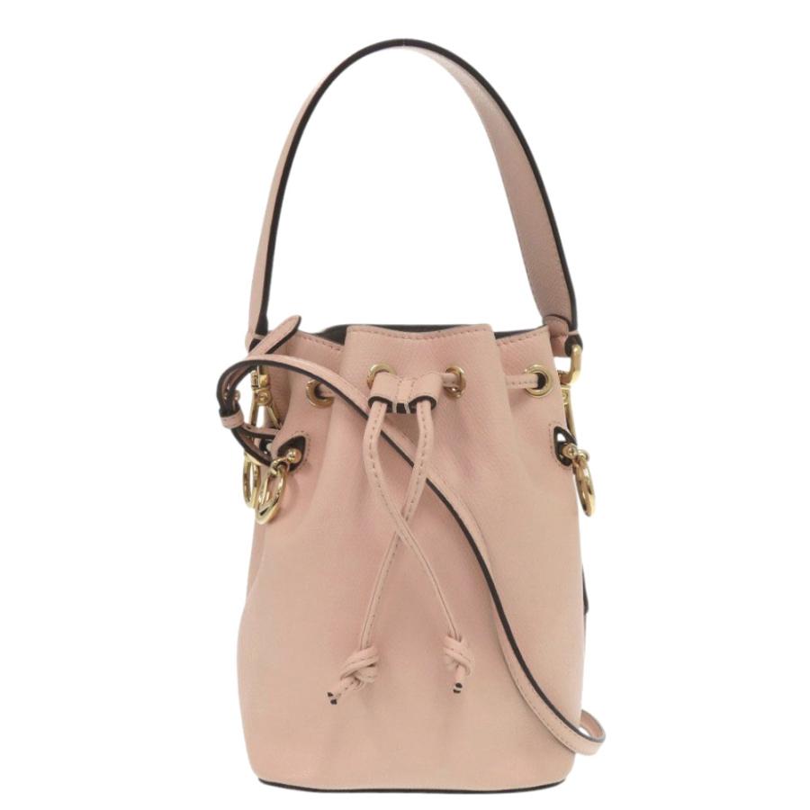 FENDI（フェンディ） モントレゾール ミニ 8BS010 レザー ピンク 2way