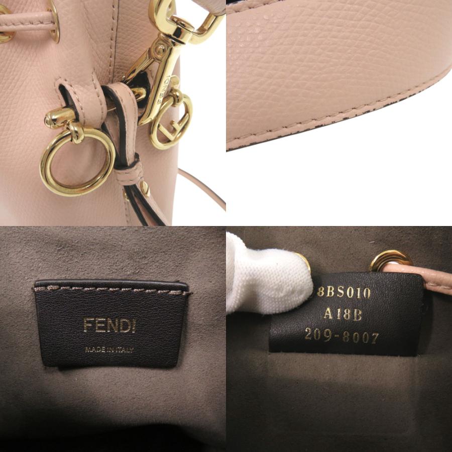 FENDI（フェンディ） モントレゾール ミニ 8BS010 レザー ピンク 2way