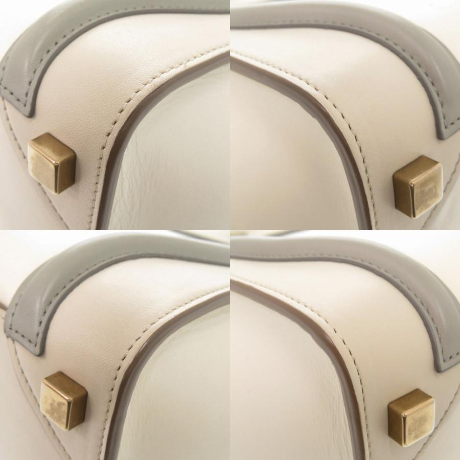 CELINE（セリーヌ） ラゲージ マイクロ レザー アイボリー