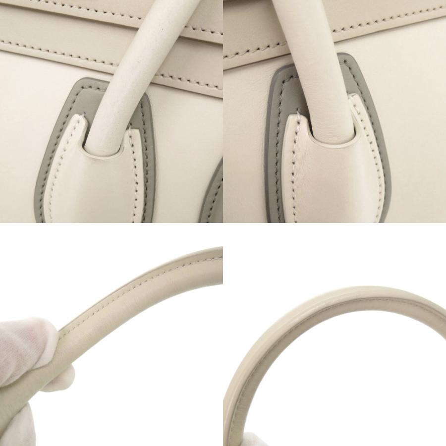 CELINE（セリーヌ） ラゲージ マイクロ レザー アイボリー