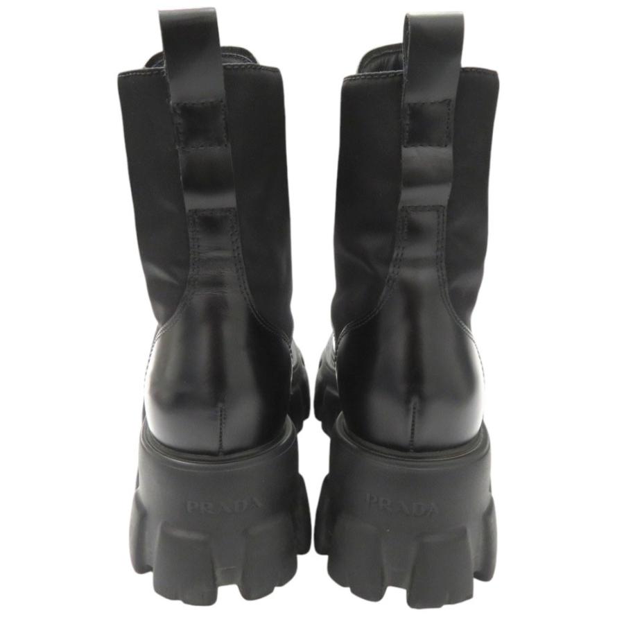 PRADA（プラダ） 美品 モノリス Re-NYLON コンバットブーツ ナイロン