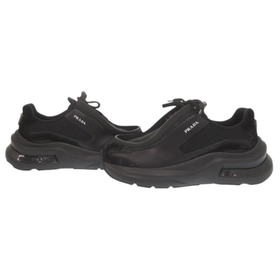 PRADA ブラック スニーカー 38 Prada Black Patent Leather Sneakers Size 38 | eBay