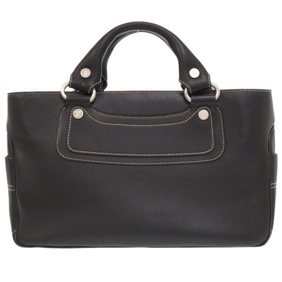 CELINE 美品 セリーヌ ブギーバッグ レザー ブラック