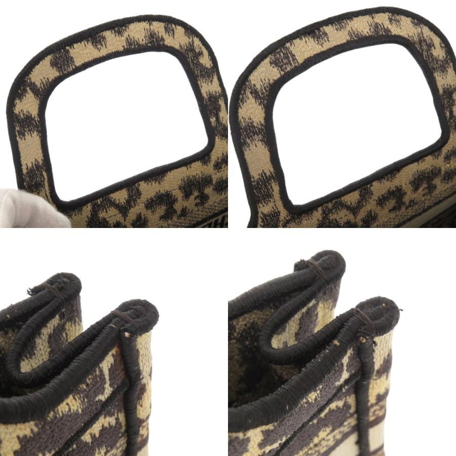 Dior ショルダーバッグ ベージュ キャンバス Christian Dior ショルダーバッグ ブラウン ベージュ ゴールド