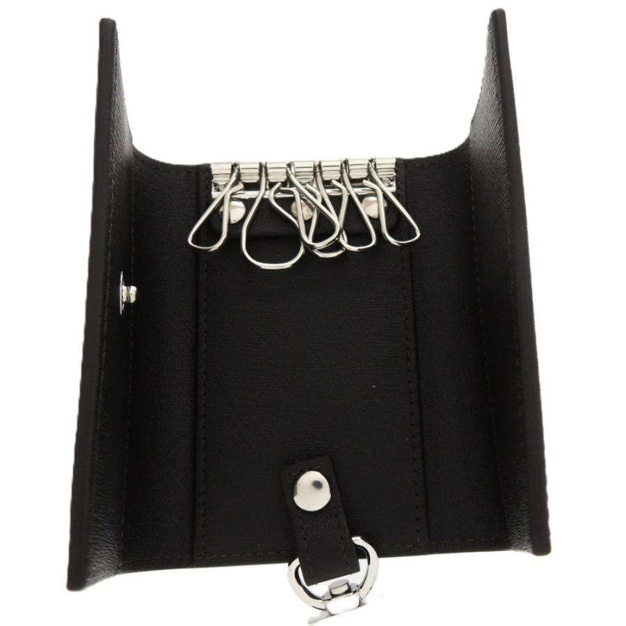 未使用品 ダンヒル レザー ブラック 6連キーケース 黒 0912