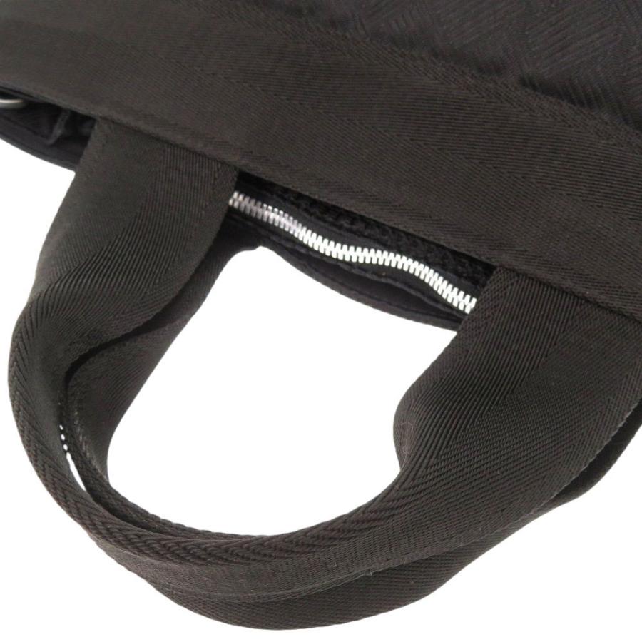 美品 ボッテガヴェネタ ナイロン ブラック ビジネスバッグ 黒 0921  