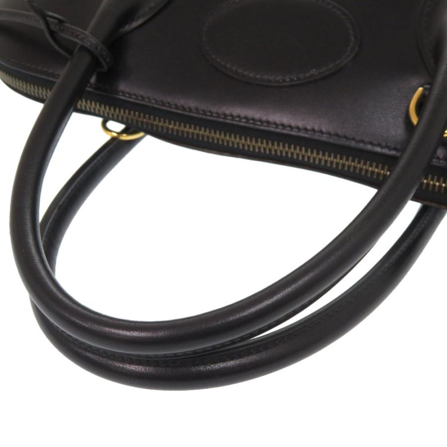 HERMES（エルメス） 美品 ボリード35 ボックスカーフ ブラック