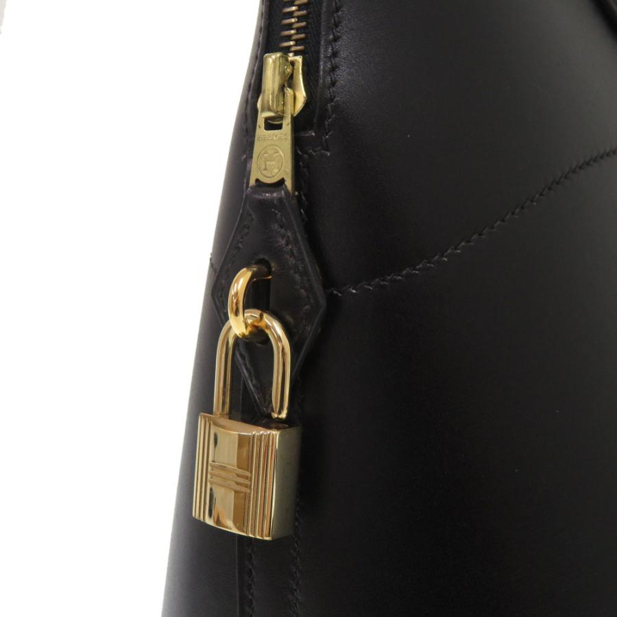 HERMES（エルメス） 美品 ボリード35 ボックスカーフ ブラック
