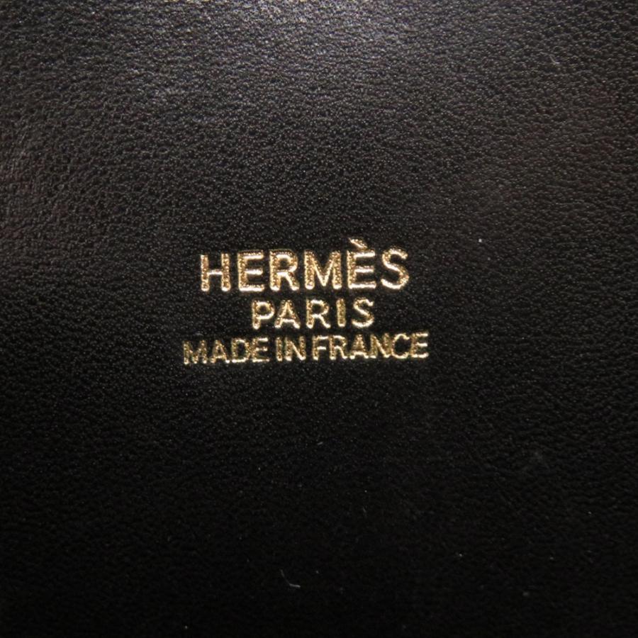 HERMES（エルメス） 美品 ボリード35 ボックスカーフ ブラック 