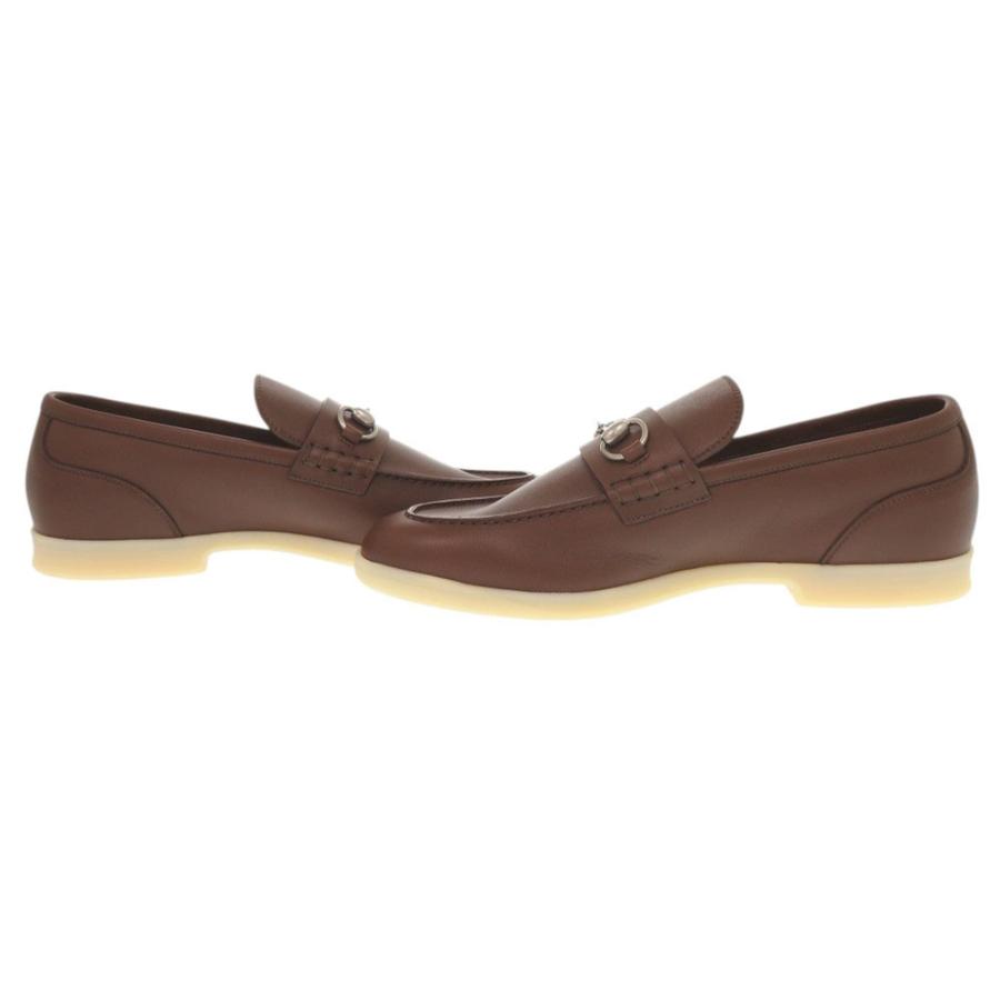 GUCCI（グッチ） 未使用品 ホースビット サイズ9 レザー ブラウン