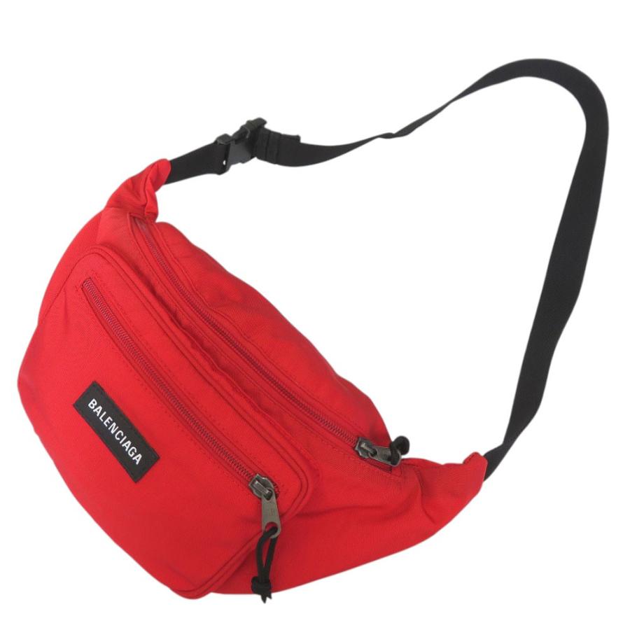 美品 バレンシアガ エクスプローラー ベルトバッグ ボディバッグ 482389 ウエストバッグ ナイロン レッド 0017 BALENCIAGA_3
