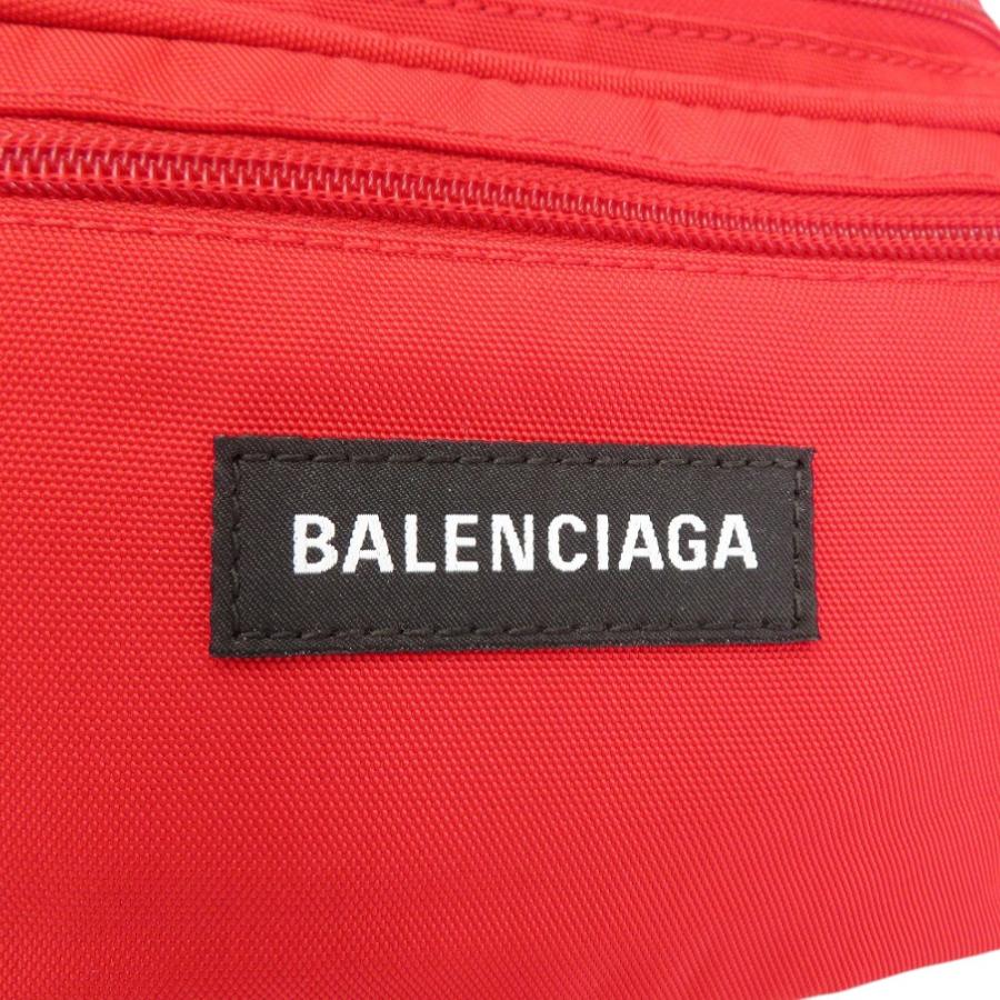 美品 バレンシアガ エクスプローラー ベルトバッグ ボディバッグ 482389 ウエストバッグ ナイロン レッド 0017 BALENCIAGA_7