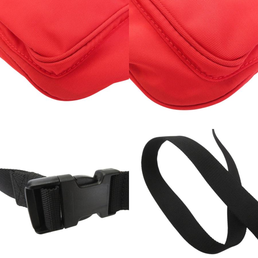 美品 バレンシアガ エクスプローラー ベルトバッグ ボディバッグ 482389 ウエストバッグ ナイロン レッド 0017 BALENCIAGA_8
