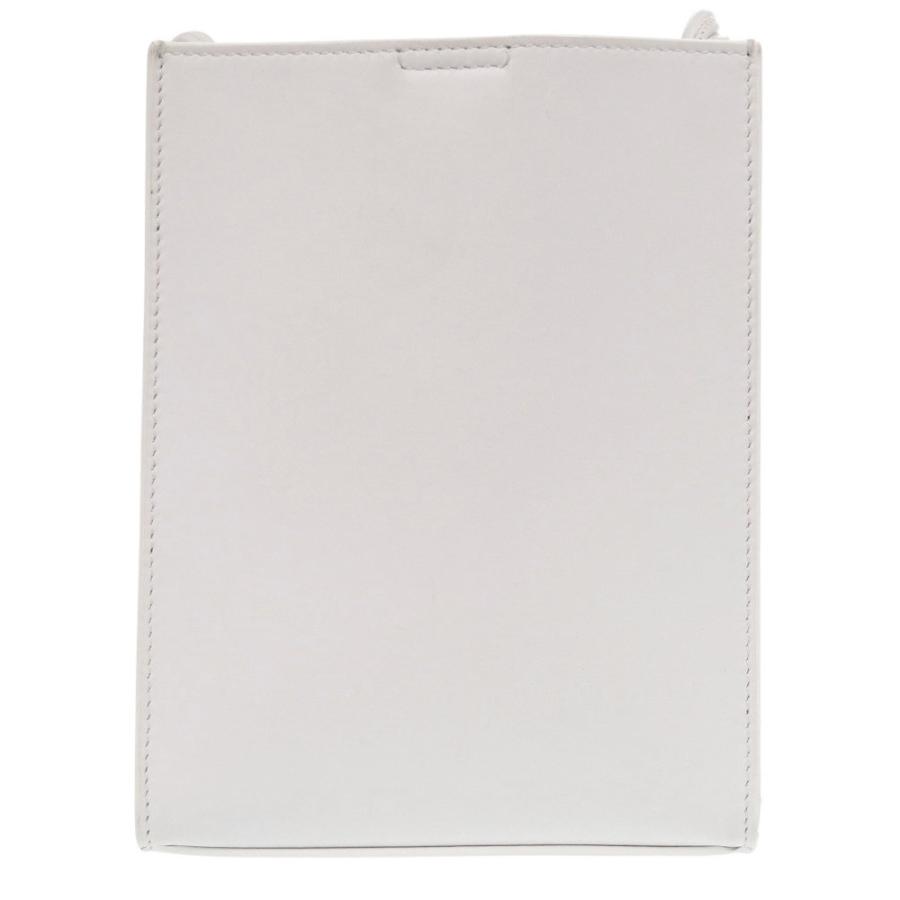 美品 ジルサンダー TANGLE SM タングル スモール JSPQ850173 レザー ホワイト ショルダーバッグ 白 0019 JIL SANDER_2