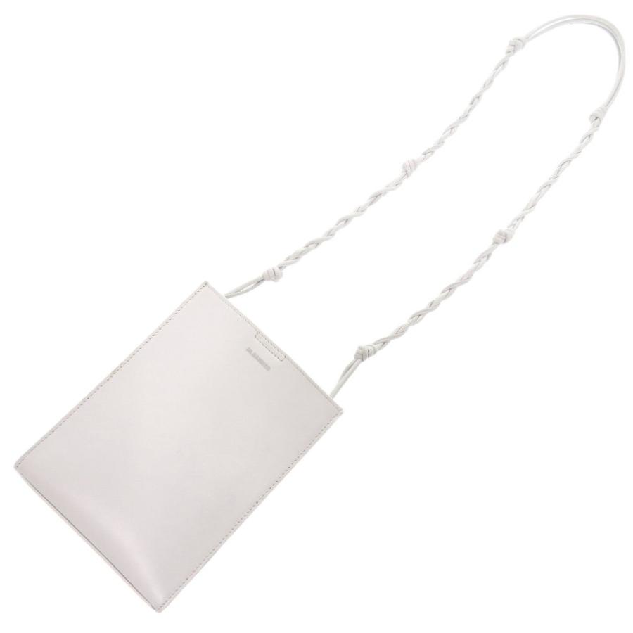 美品 ジルサンダー TANGLE SM タングル スモール JSPQ850173 レザー ホワイト ショルダーバッグ 白 0019 JIL SANDER_6