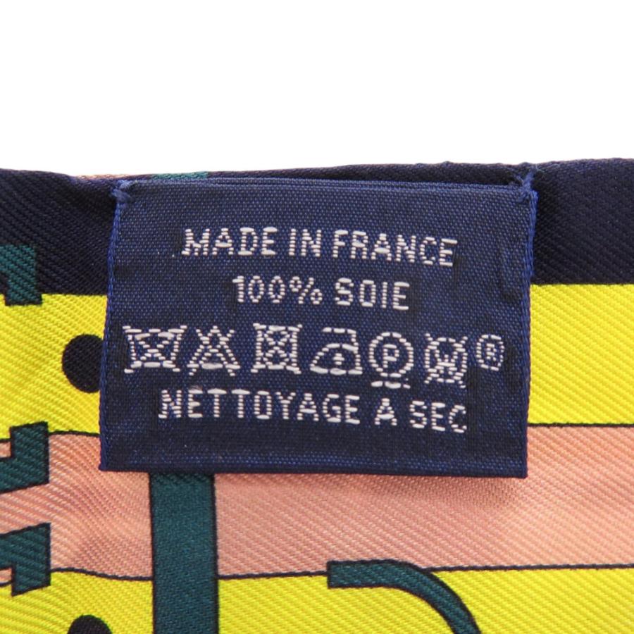 【人気柄　美品】HERMES エルメス　ツイリー　馬柄 HERMES（エルメス） 美品 ツイリー ロカバール Rocabar 馬柄 スカーフ