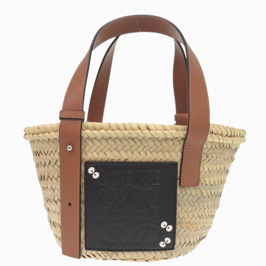 【専用】LOEWE まっくろくろすけかごバッグ ミディアム LOEWE 新品同様 ロエベ バスケットバッグ スタジオジブリコラボ