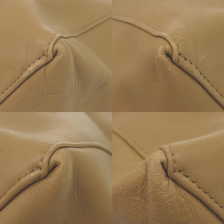 CELINE（セリーヌ） 美品 ホリゾンタルカバ レザー ベージュ トート