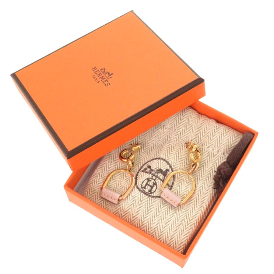 【レア 】未使用 エルメス エリタージュ・エケストル エトリエ PM ピアス　黒 楽天市場】質屋 HERMES エルメス エリタージュ・エケストル エトリエPM