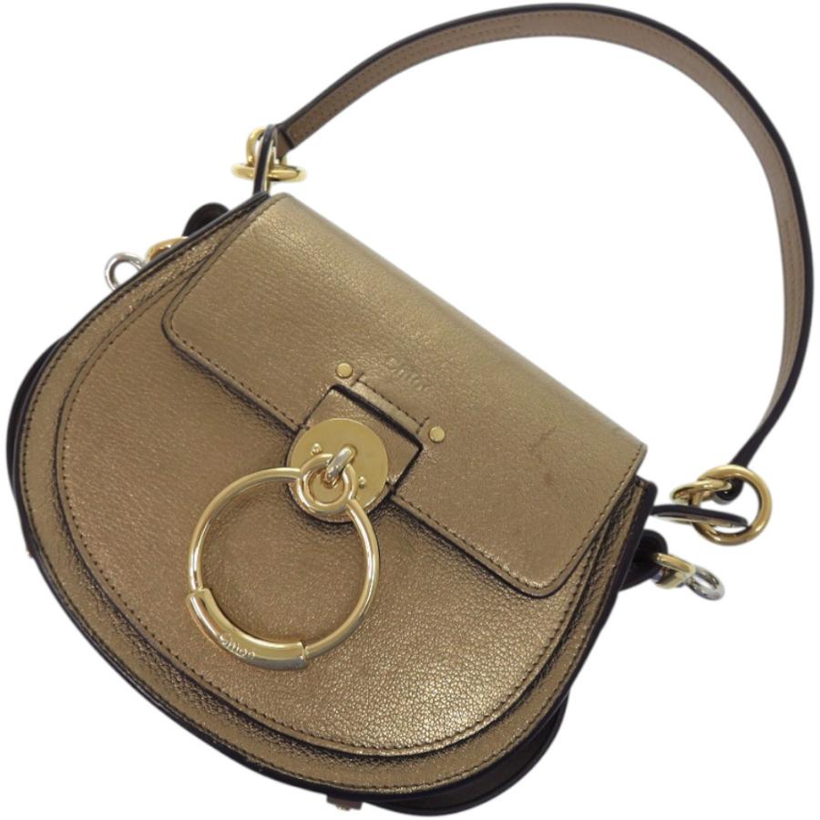 美品 クロエ 2WAY メタル テス スモール 01 19 70 65 3 レザー ゴールド 金 ショルダーバッグ 0659【中古】Chloe Chloe（クロエ） 美品 2WAY メタル テス スモール 01 19 70 65 3