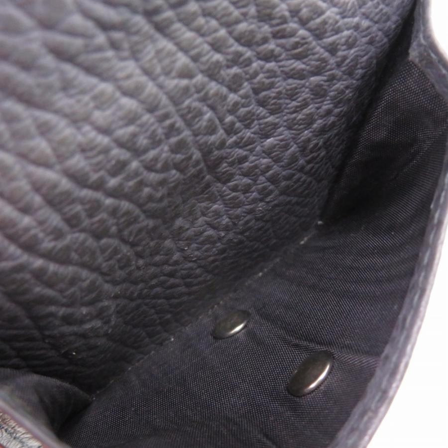 新品同様 メゾン マルジェラ 4ステッチ 二つ折り ウォレット レザー