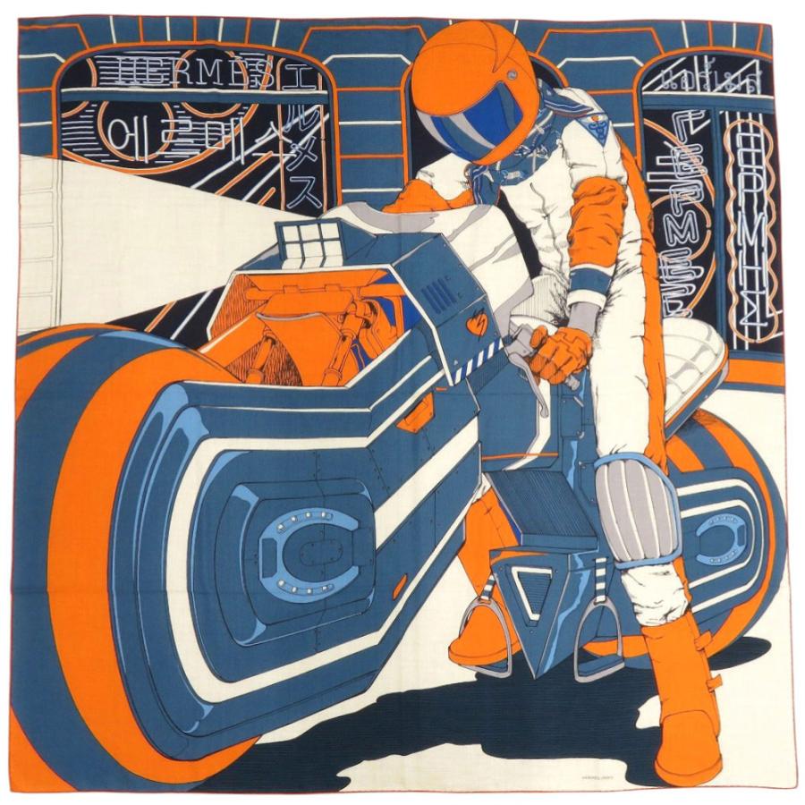 HERMES 新品同様 エルメス カレジェアン カレ140 ミステリアス