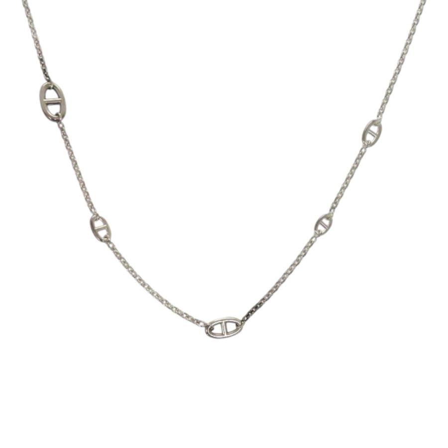 HERMES シェーヌダンクル ネックレス シルバー　美品 HERMES（エルメス） 美品 シェーヌダンクル シルバー925 シルバー