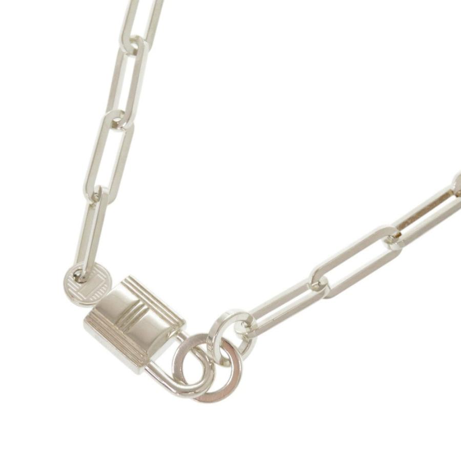 美品 エルメス アルファケリー シルバー925 ネックレス 1568 HERMES_1