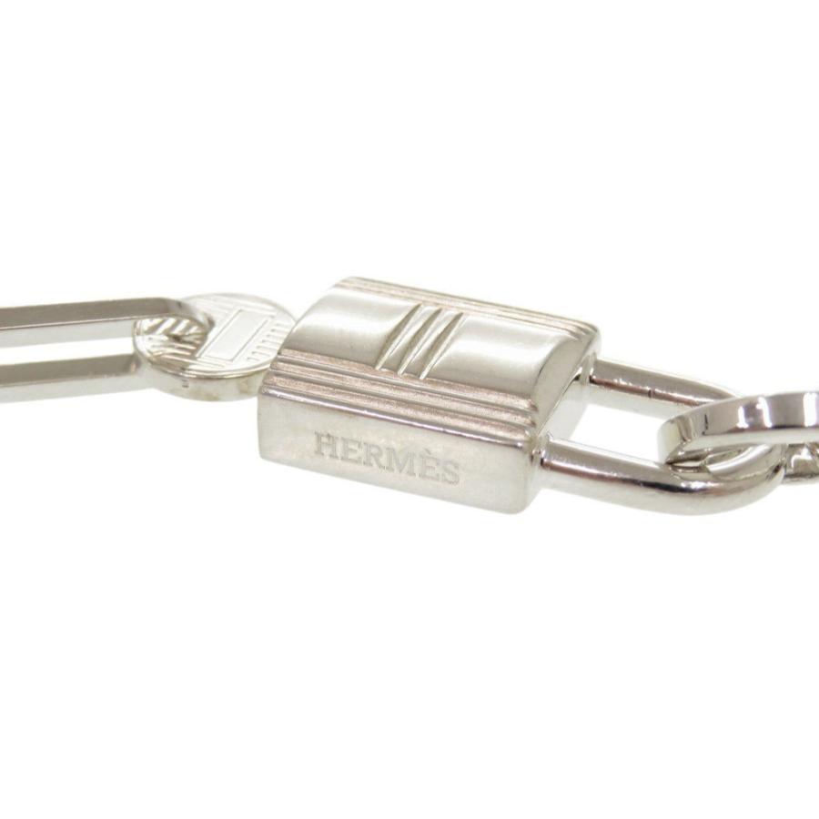 美品 エルメス アルファケリー シルバー925 ネックレス 1568 HERMES_4