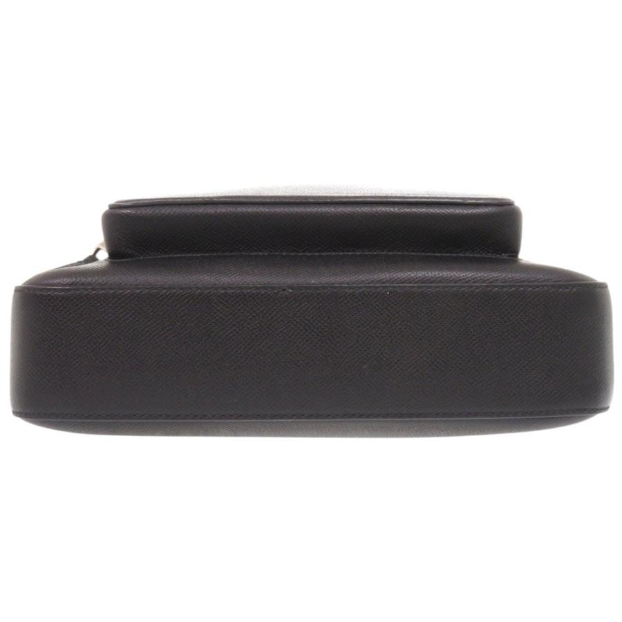 dunhill ダンヒル ビジネスバッグ レザー 2WAY ショルダー ブラック dunhill（ダンヒル） 美品 2WAY レザー ブラック ショルダーバッグ