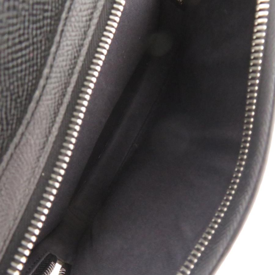 dunhill（ダンヒル） 美品 2WAY レザー ブラック ショルダーバッグ