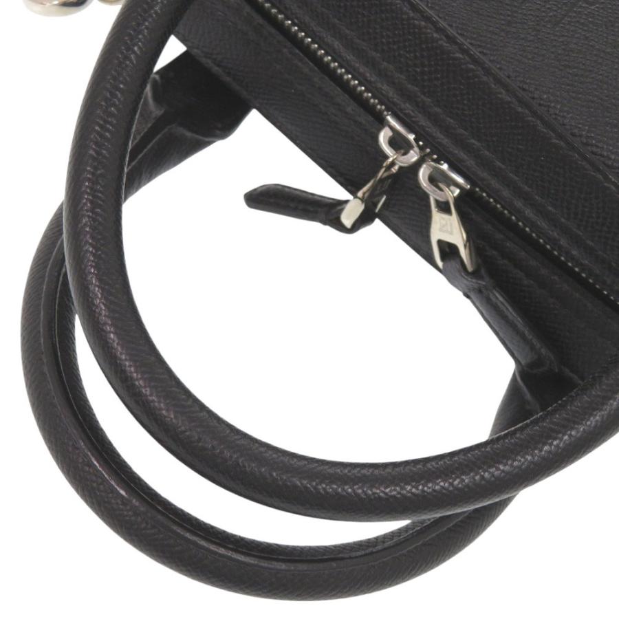 dunhill（ダンヒル） 美品 2WAY レザー ブラック ショルダーバッグ