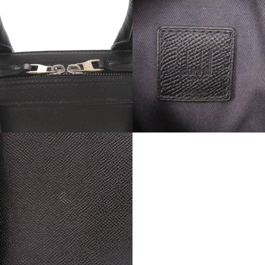 dunhill（ダンヒル） 美品 2WAY レザー ブラック ショルダーバッグ