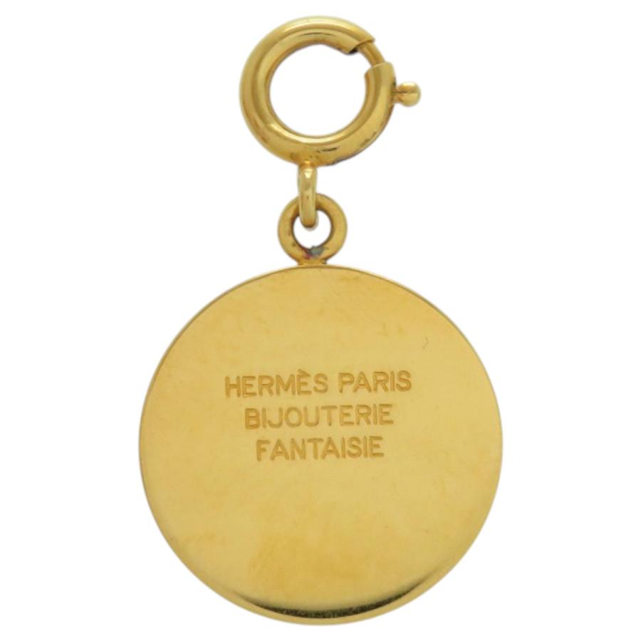HERMES（エルメス） 美品 セリエ メタル ゴールド 金 ペンダントトップ