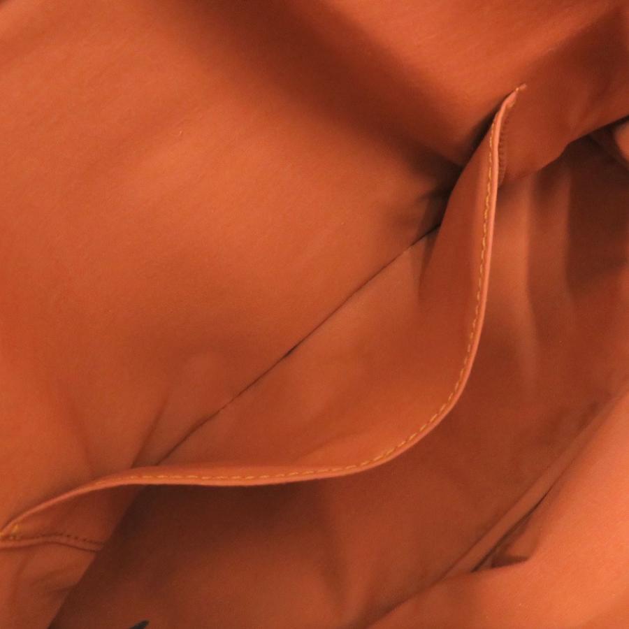 HERMES（エルメス） 未使用 ボリードポーチ 31 コットン オレンジ系