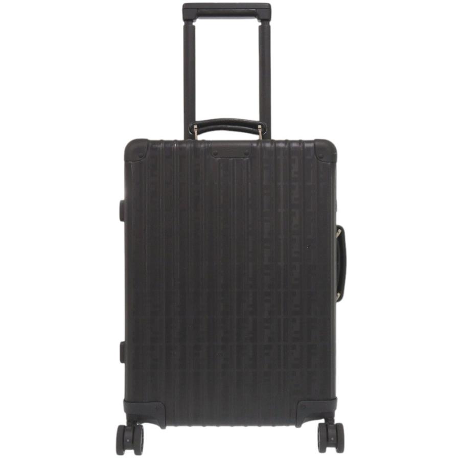 希少✨FENDI ズッカ柄 二輪キャリーバッグ 機内持ち込み スーツケース RIMOWA（リモワ） × FENDI ズッカ柄 クラシック キャビンS 9729002390
