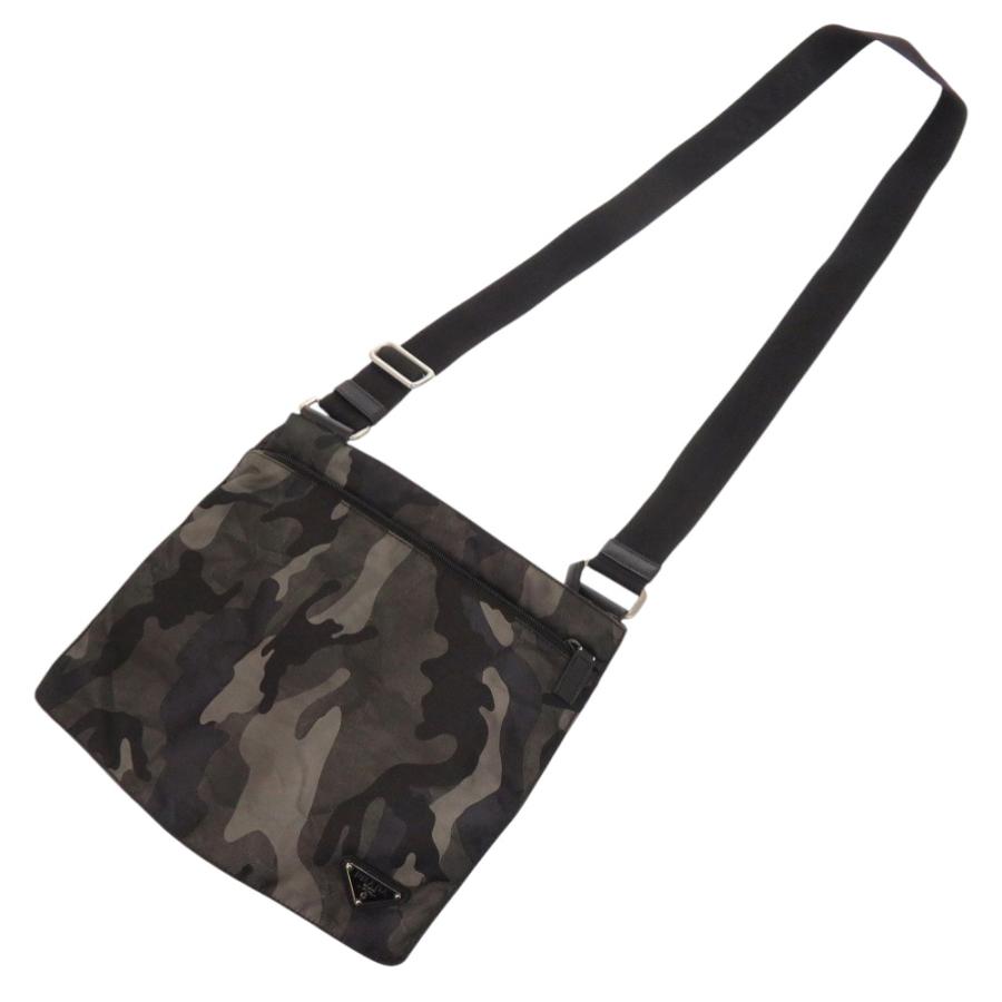 PRADA（プラダ） 美品 迷彩 カモフラージュ VA0886 テスート カーキ