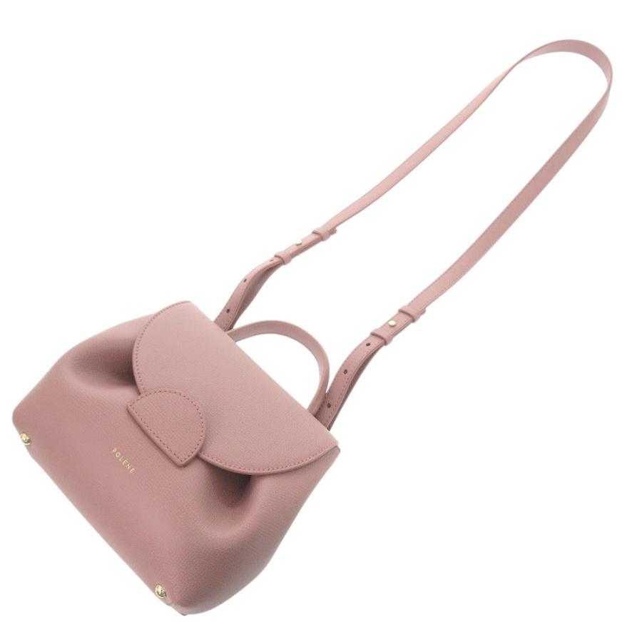 未使用品 ポレーヌ Num〓ro Un Nano レザー ライラック 2WAY