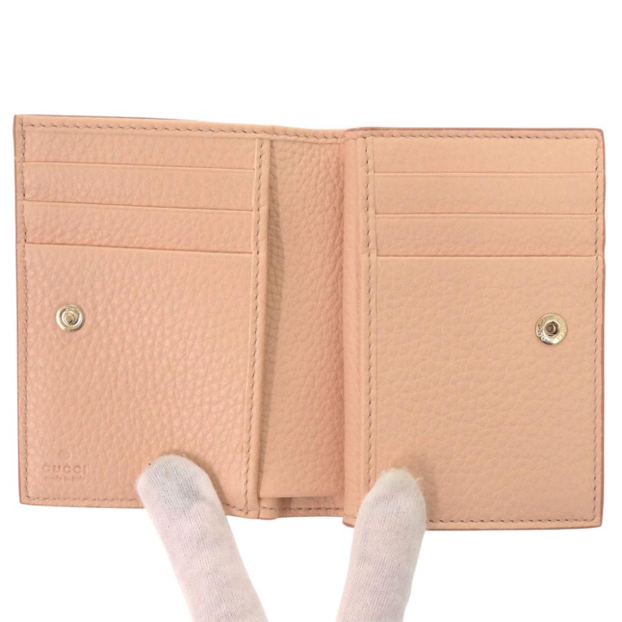 GUCCI（グッチ） 新品同様 GGエンブレム ミディアム ウォレット 815874