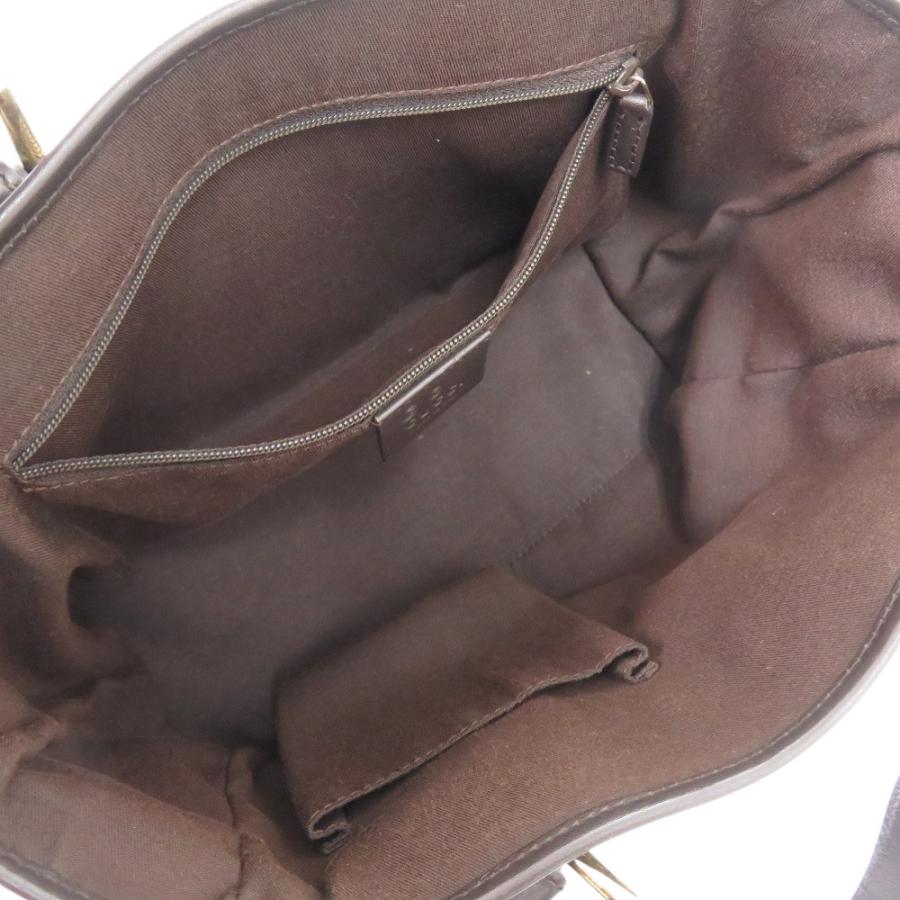GUCCI（グッチ） 美品 GGトート 257249 GGキャンバス ブラウン  
