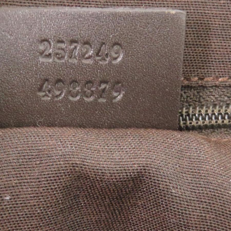 GUCCI（グッチ） 美品 GGトート 257249 GGキャンバス ブラウン  