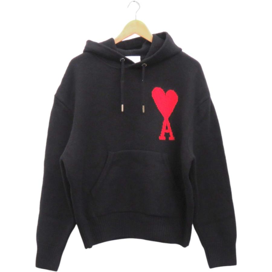 【美品】AMI PARIS パーカー 正規品 美品 アミアレクサンドレマチウシ AMI PARIS アミパリス ウール